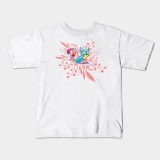 Spring Raccoon Kids T-Shirt